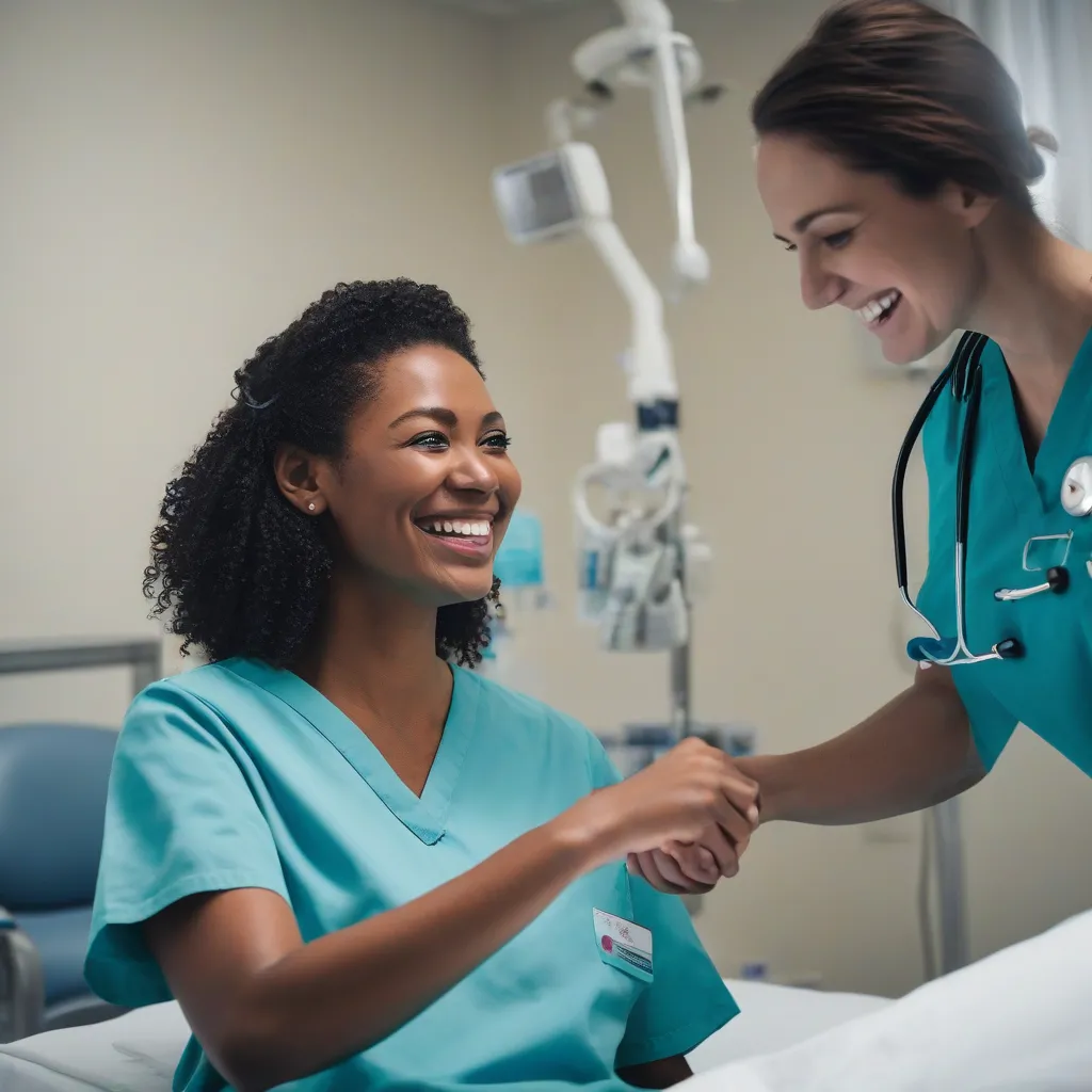 Travel Nurse Working in Hospital