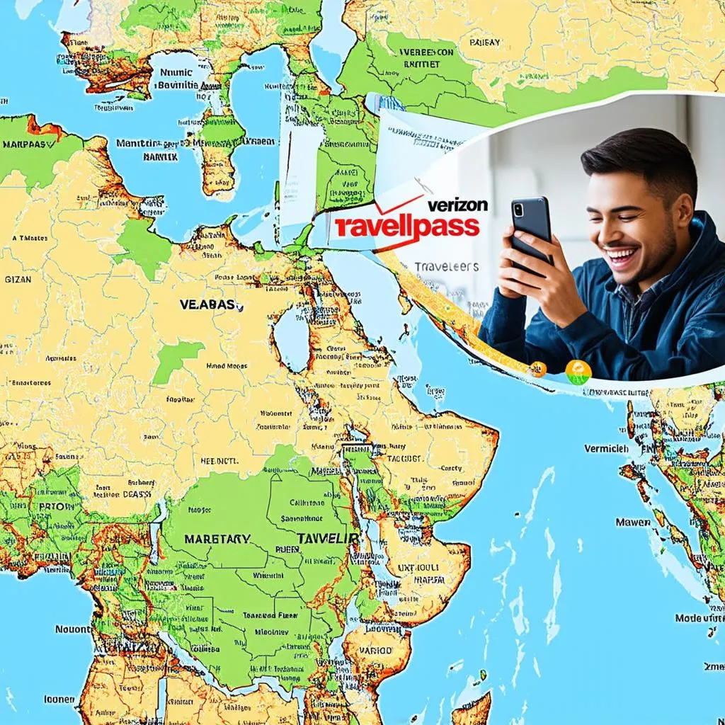 Verizon TravelPass Coverage Map