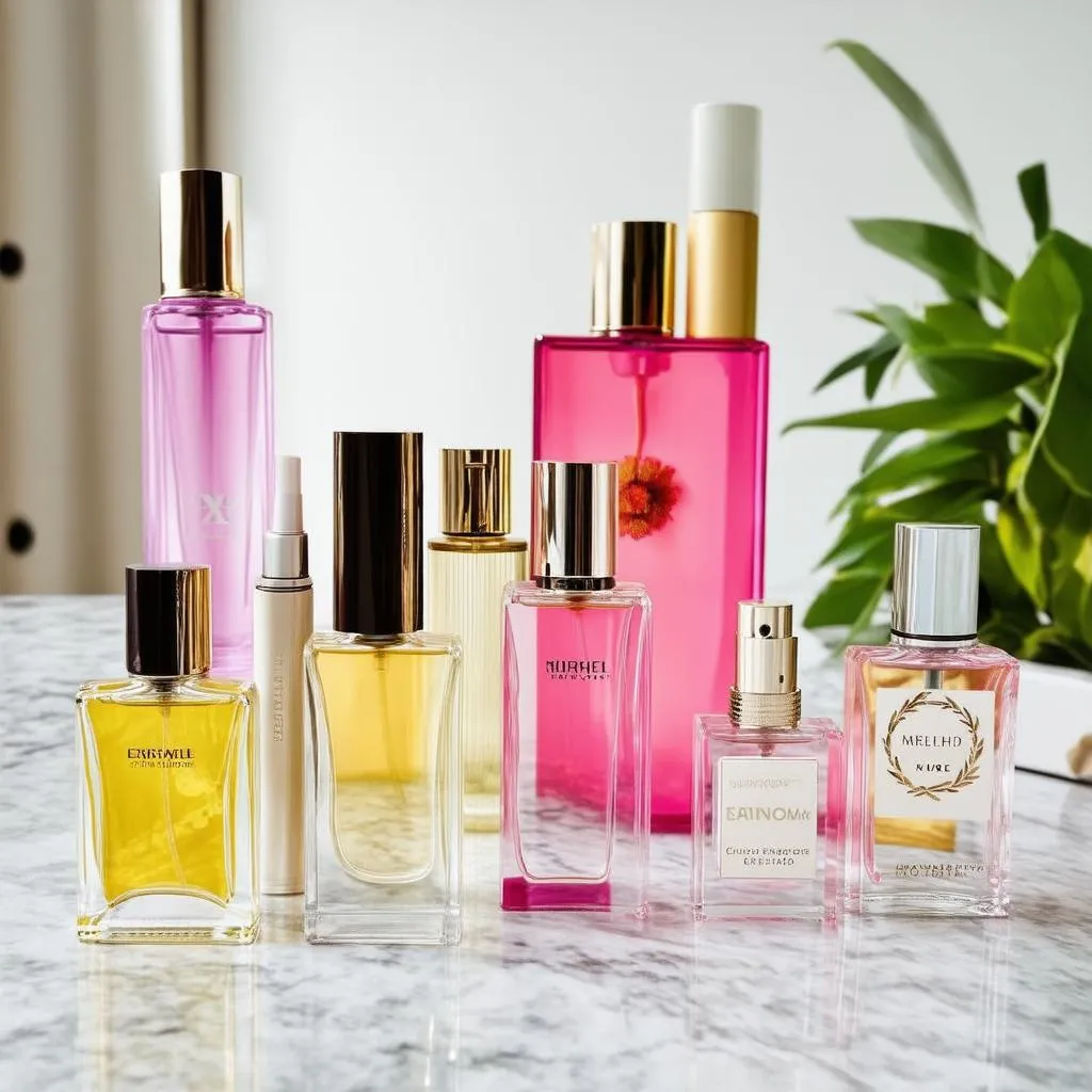 Stylish Travel Perfume Bottles for Women