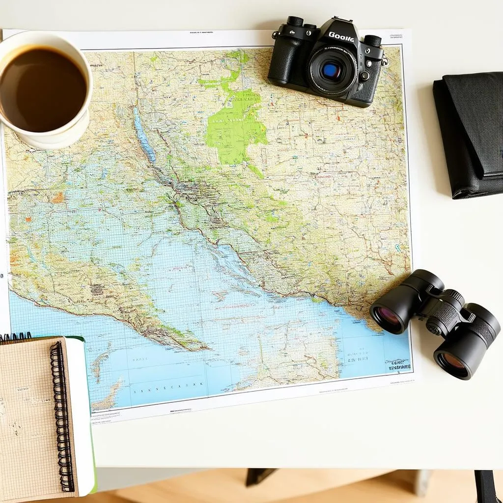 Travel Planning Map