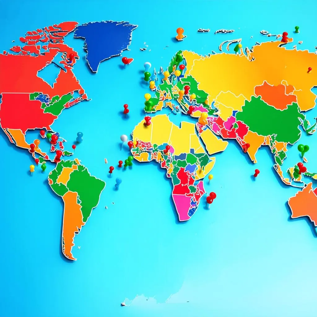 Travel Programs World Map