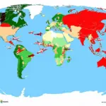 World Map with Travel Restrictions