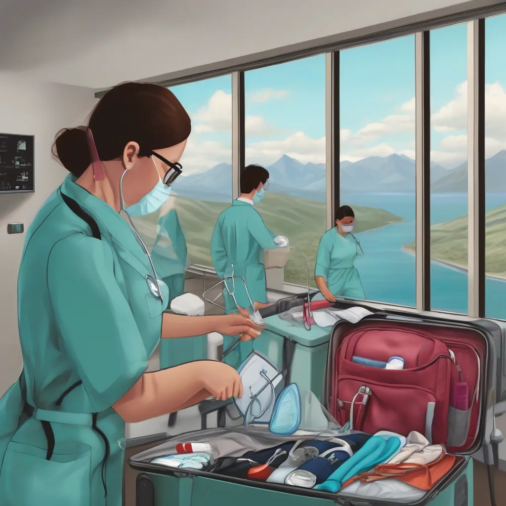 Travel Surgical LT Packing a Suitcase