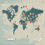 Travel Time Calculation Map