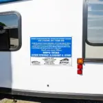 Travel Trailer GVWR Sticker