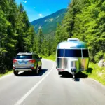 Scenic Drive with a Travel Trailer