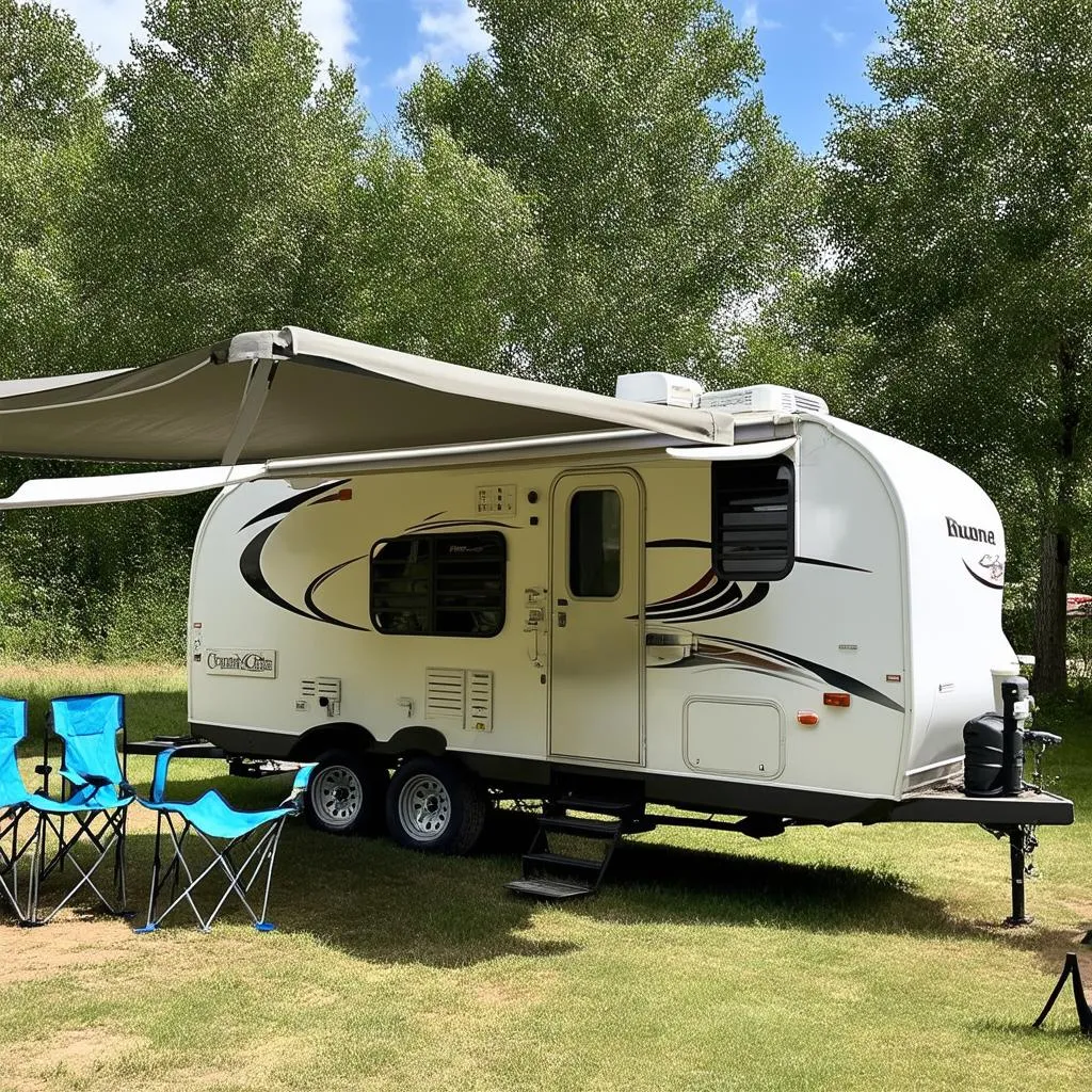 Setting Up a Travel Trailer