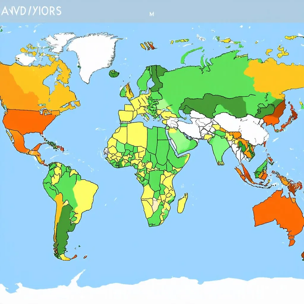 Travel Warning Map