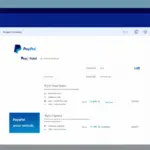 Travel Website with PayPal Logo