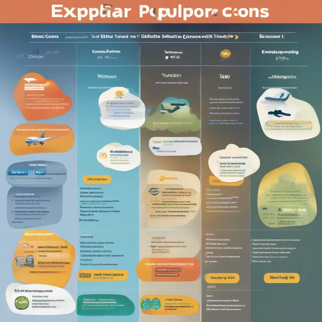 Best Travel Websites Comparison Chart