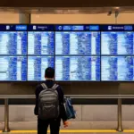 Traveler at Airport