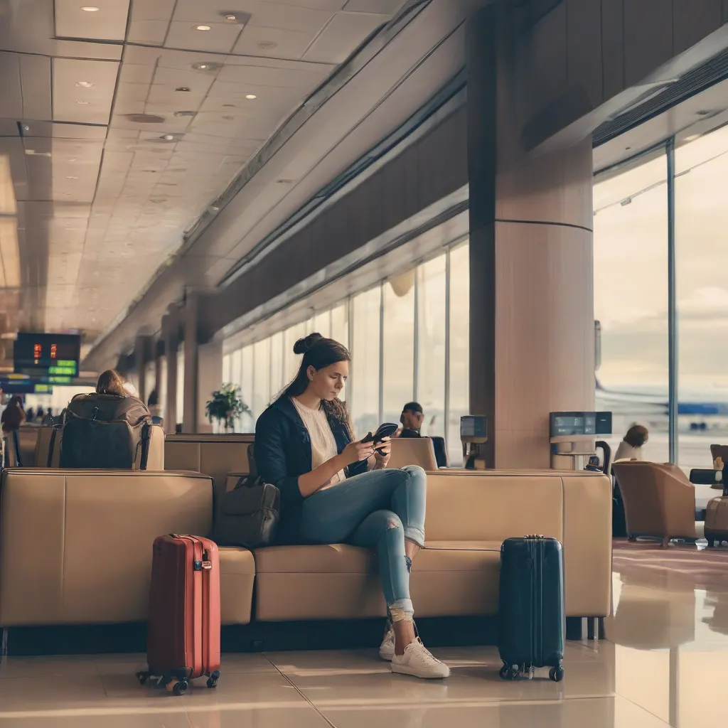 Traveler Checking Phone for Updates