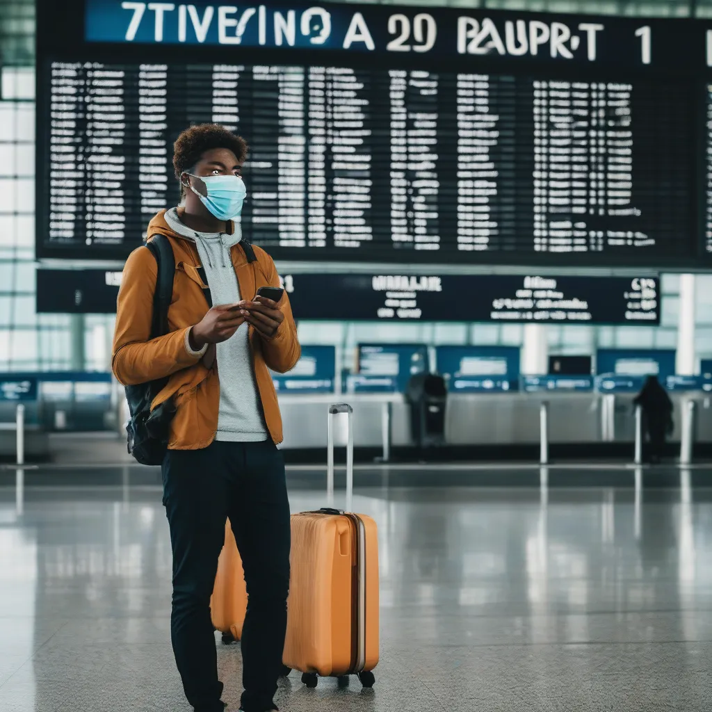 Traveler at Airport