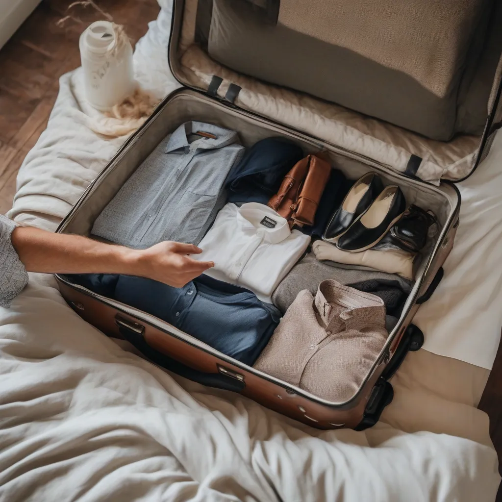 Traveler Packing Suitcase