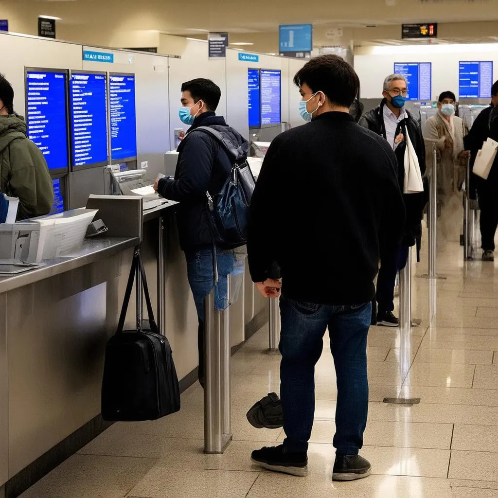 Travelers at Airport