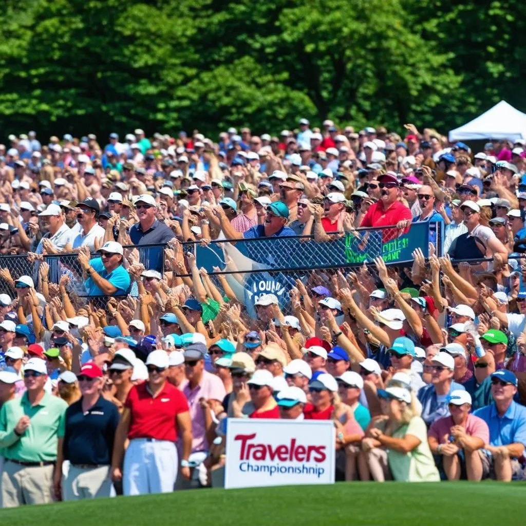 Travelers Championship Crowd