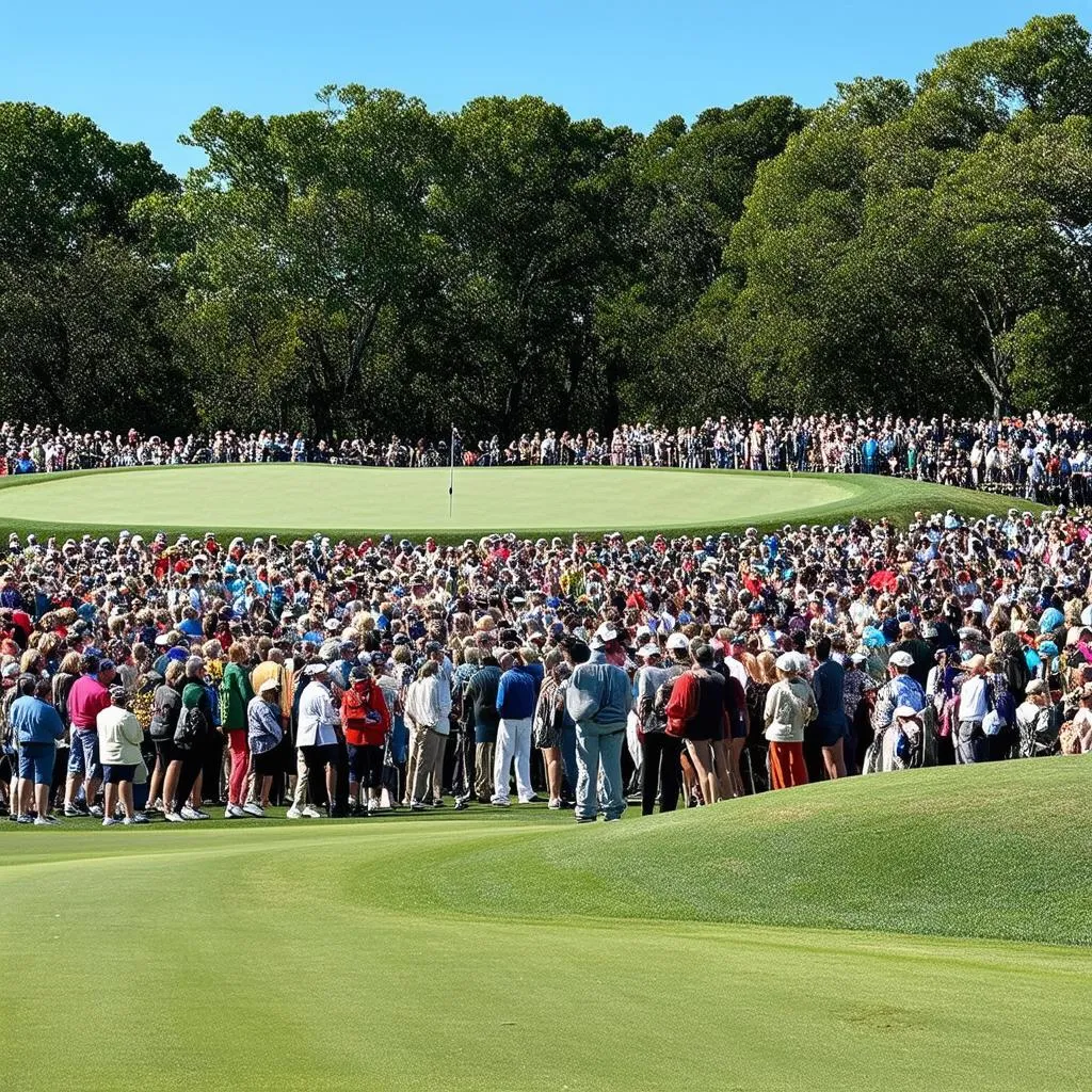 Travelers Championship Crowd