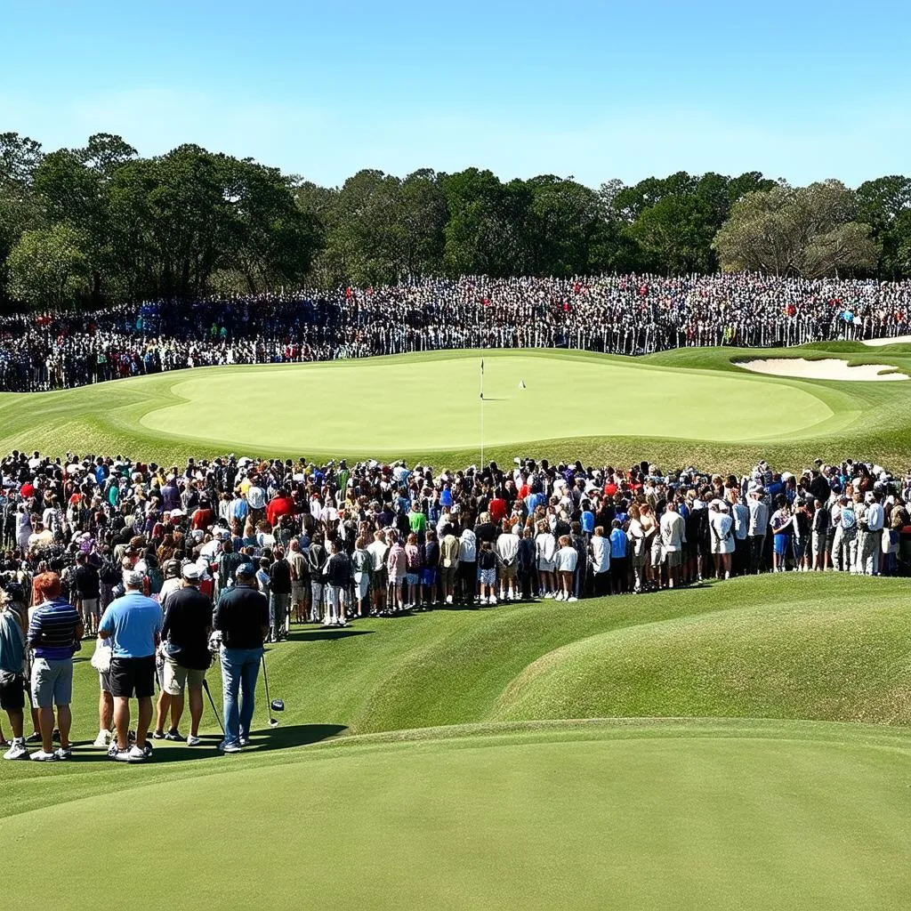 Travelers Championship Crowd