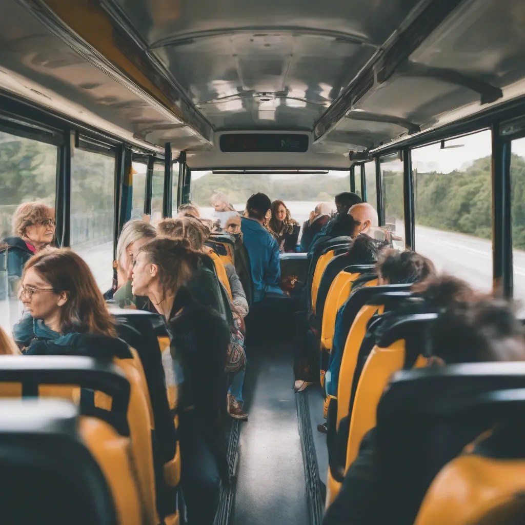 Travelers on a Bus