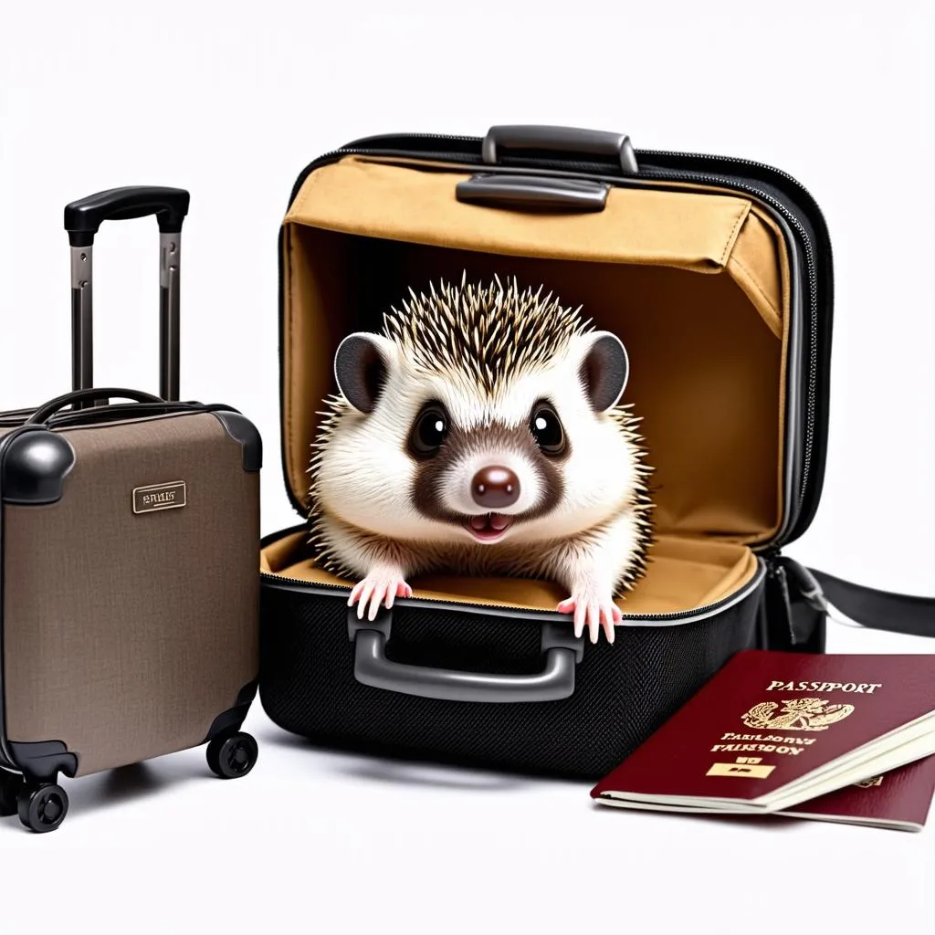 Traveling Hedgehog