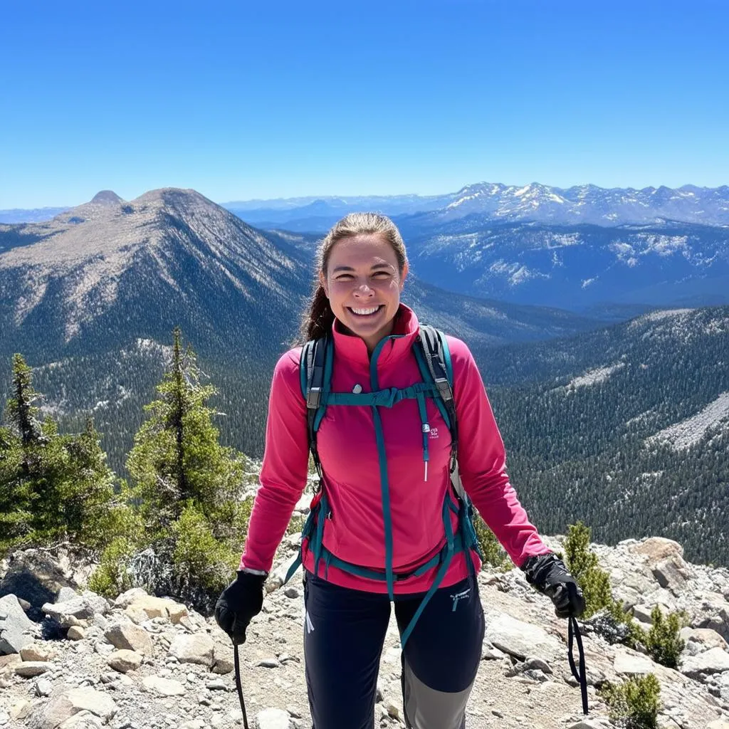 Traveling Nurse Hiking in the Rocky Mountains