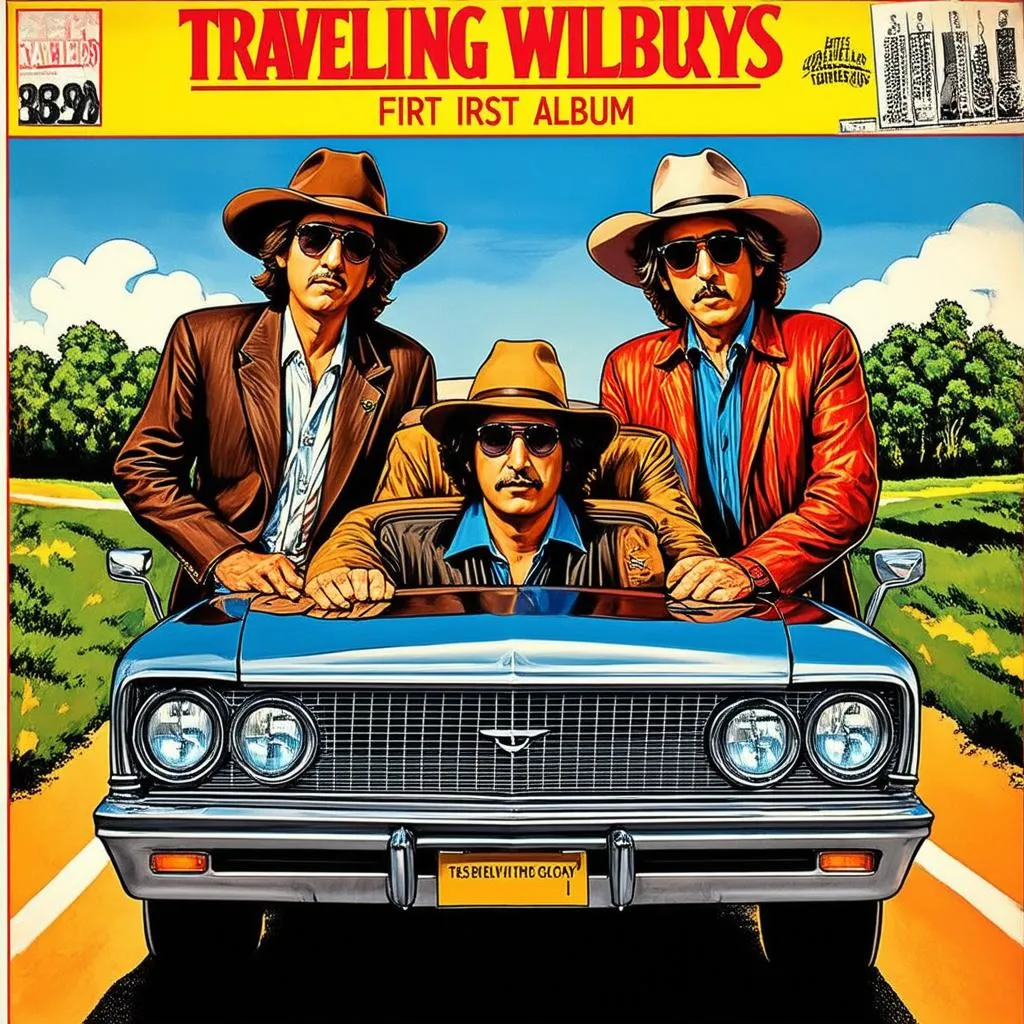 Traveling Wilburys Album Cover