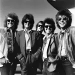 Traveling Wilburys Group Photo