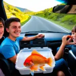 Traveling with Fish by Car