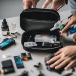 Packing a vape in a suitcase