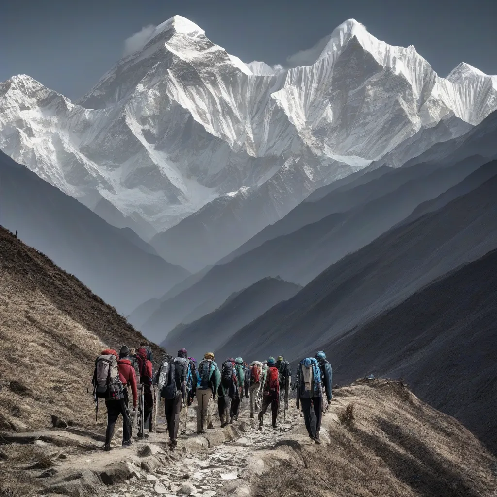 breathtaking mountain scenery