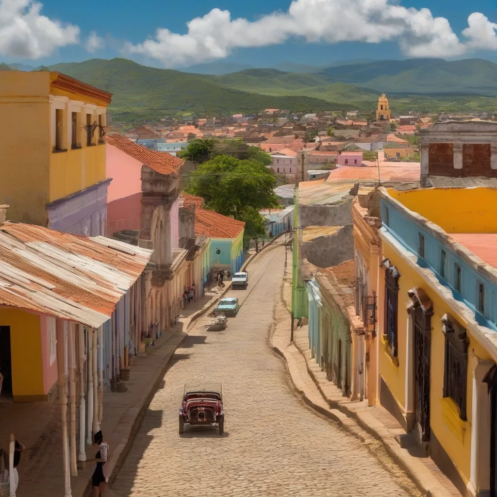 Trinidad, Cuba, with its colonial architecture