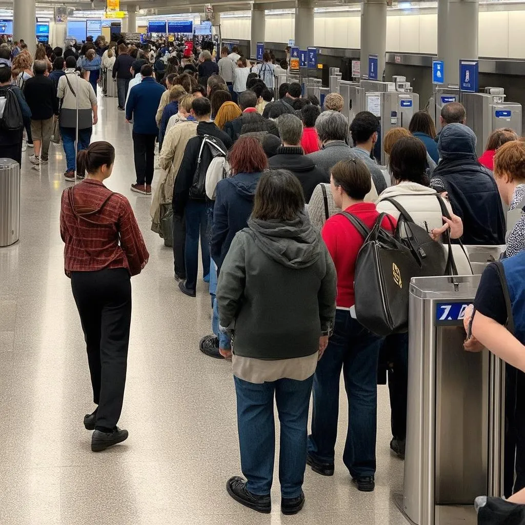 TSA Security Checkpoint