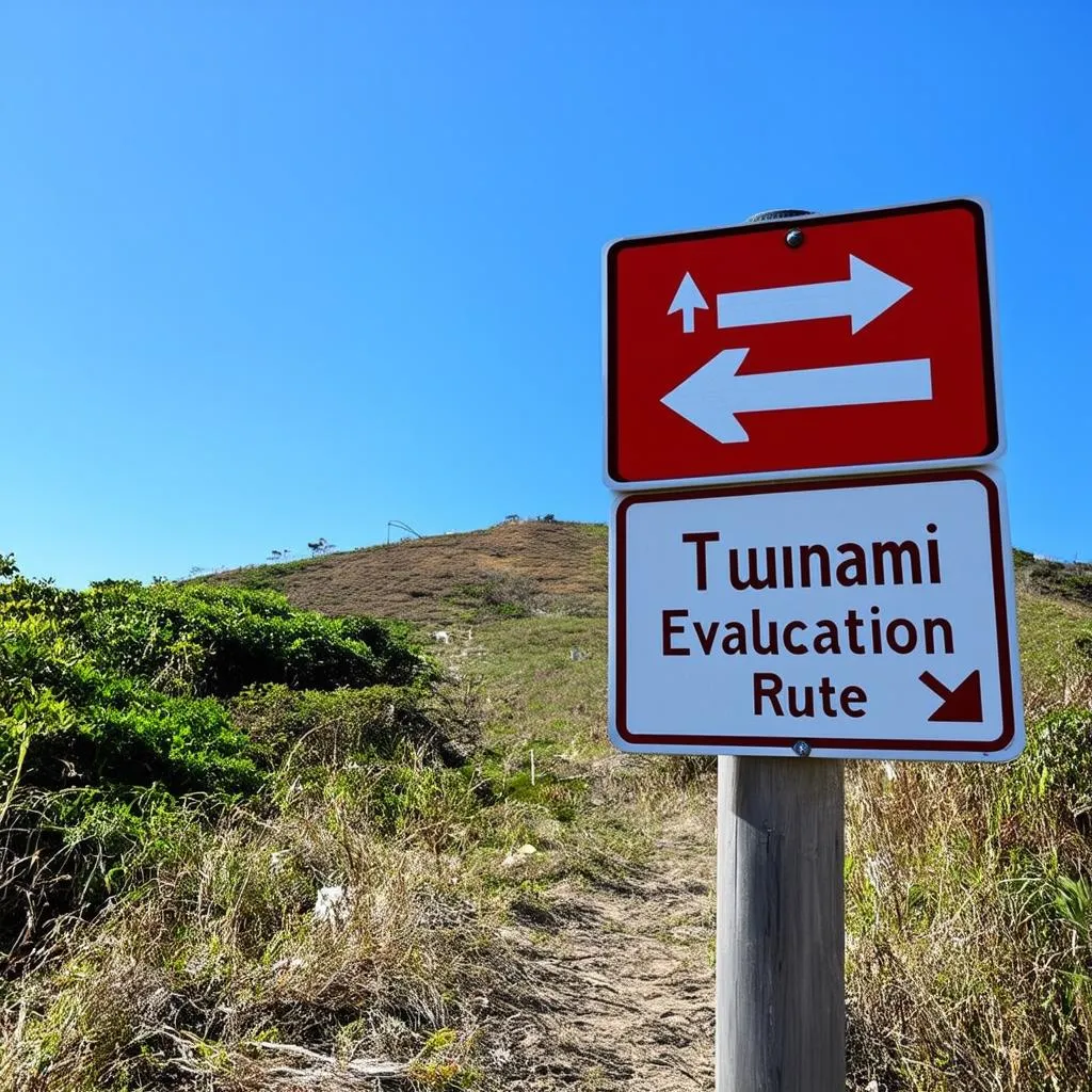 Tsunami Evacuation Route