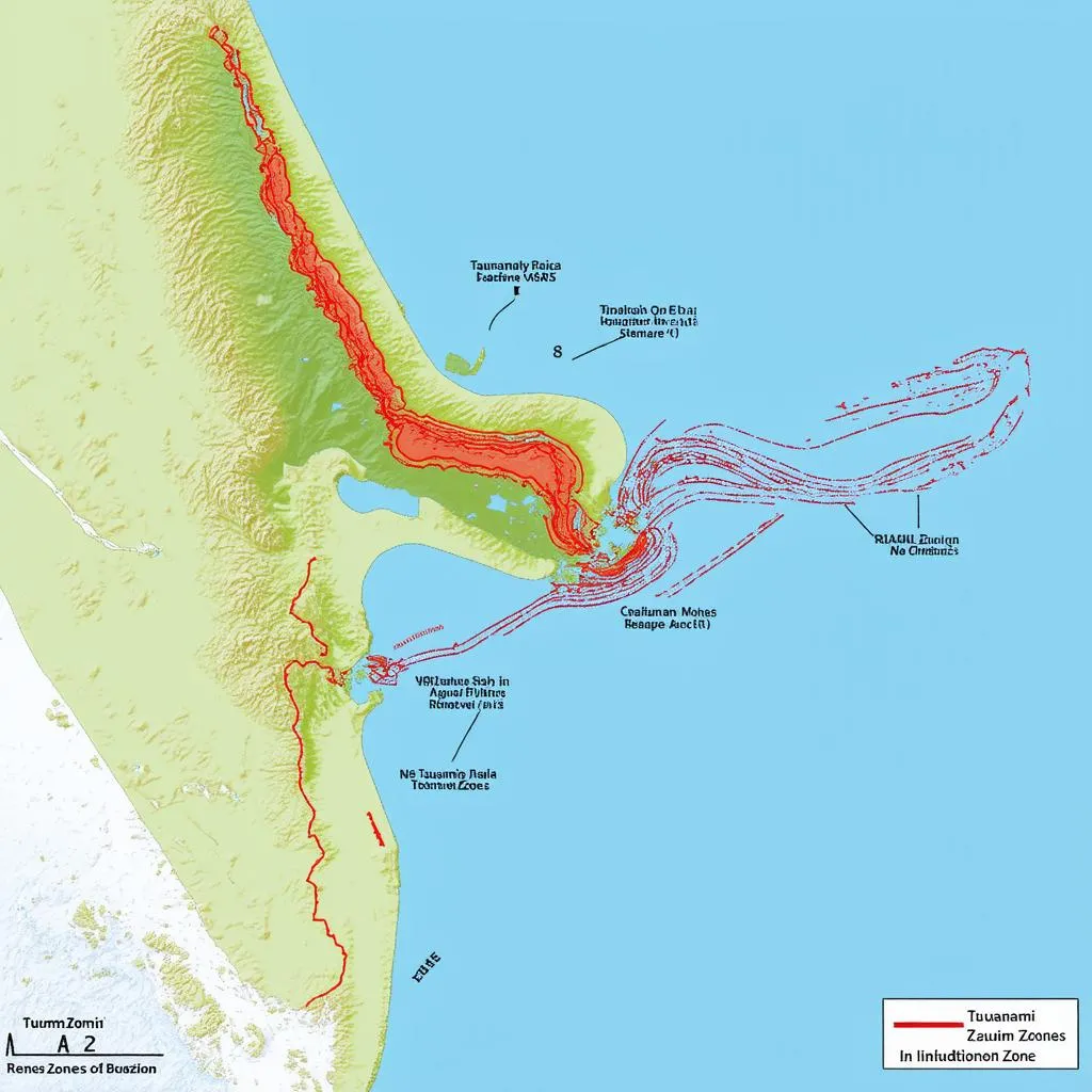 Tsunami Inundation Zone Map