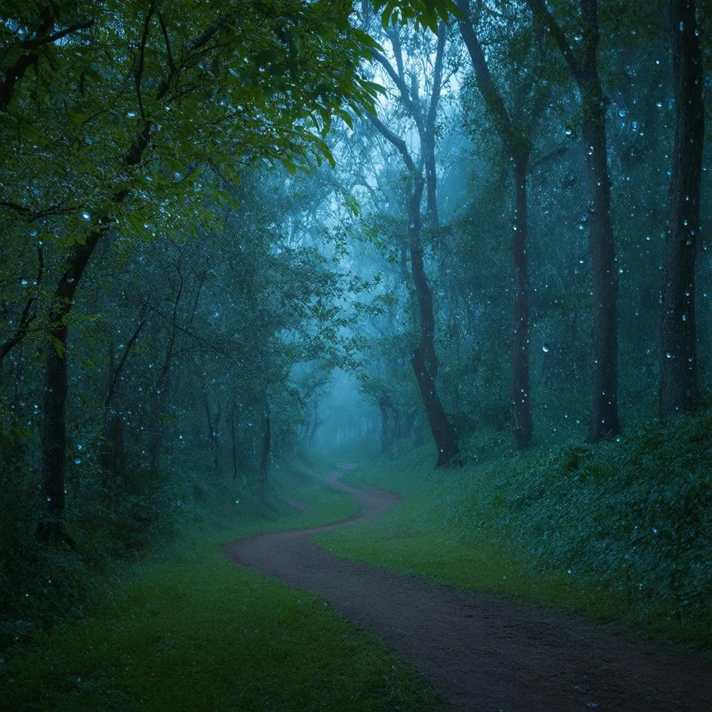 Enchanted Forest in Twilight