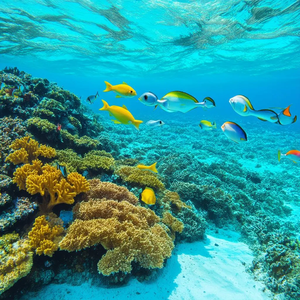 Coral Reef in The Bahamas