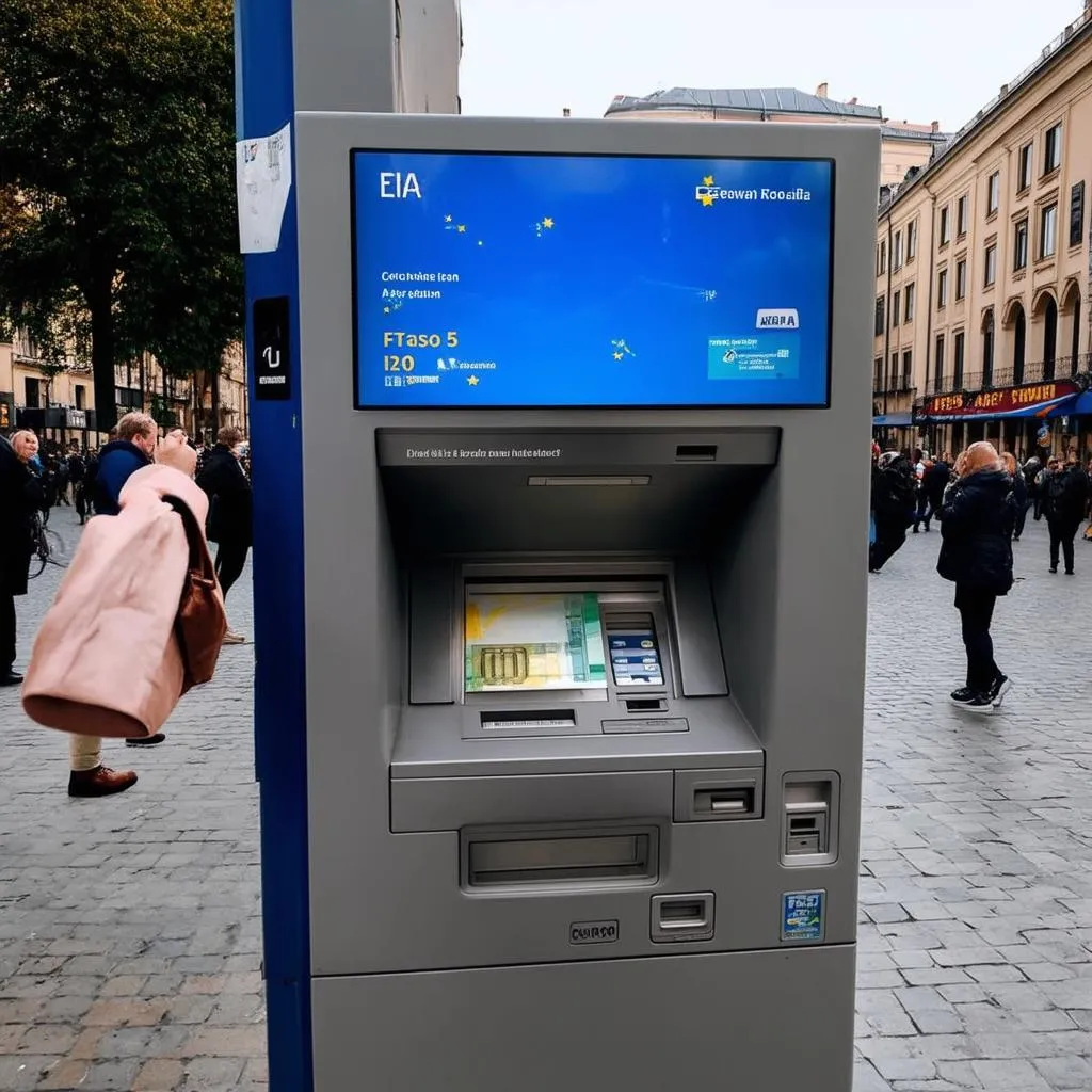 Using an ATM in Europe 