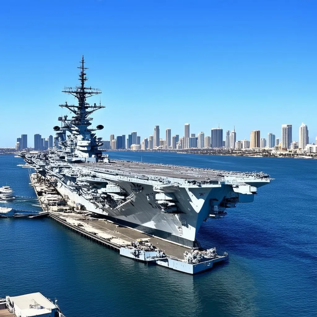 The USS Midway Museum in San Diego, California