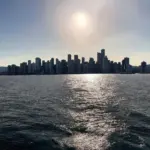 Vancouver Skyline from Ferry