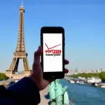 Verizon Travel Pass on Phone