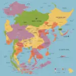 Vietnam Travel Time Map