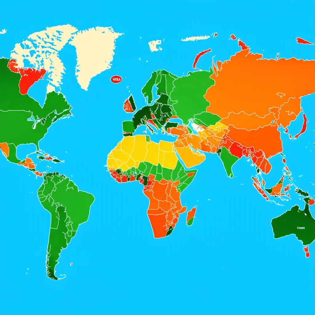 Visa Free Travel Map