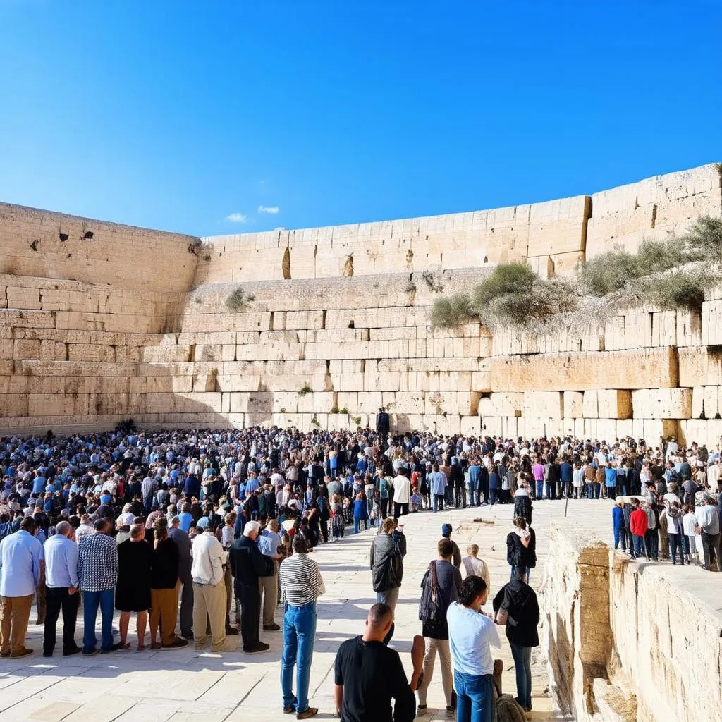 Western Wall in Jerusalem