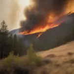 Wildfire Spreading Rapidly