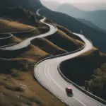 Winding Mountain Road