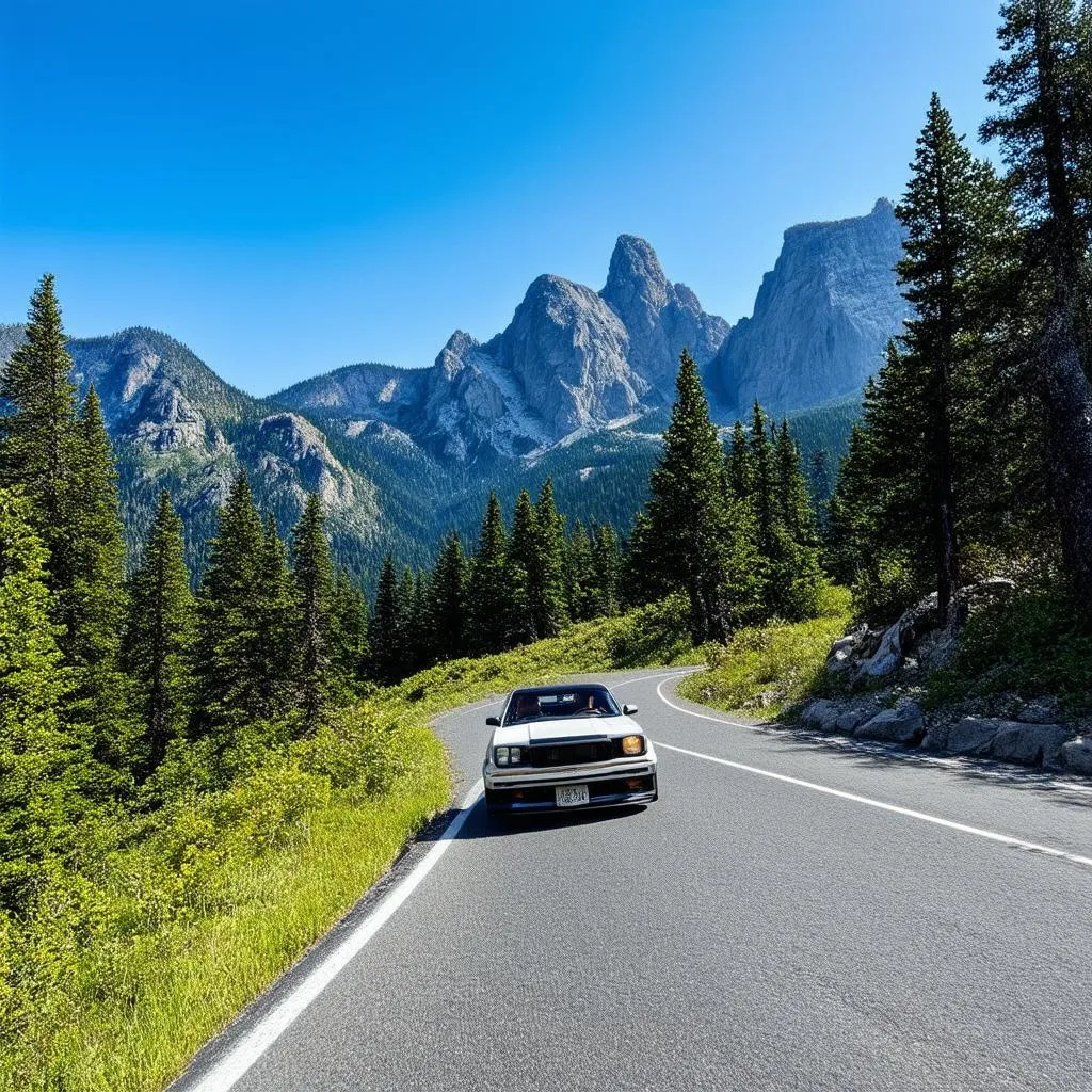 Winding Mountain Road