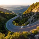 Winding Mountain Road