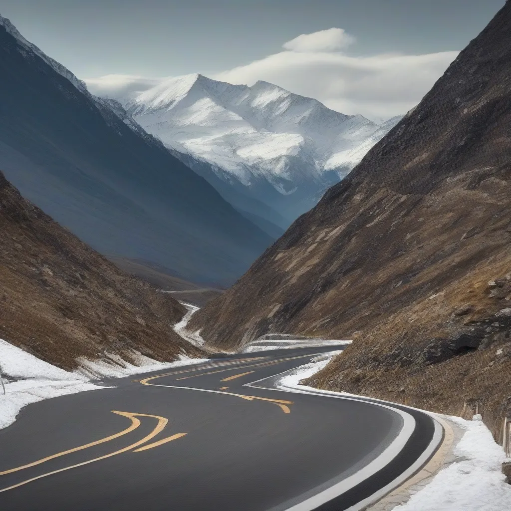 Scenic Mountain Road