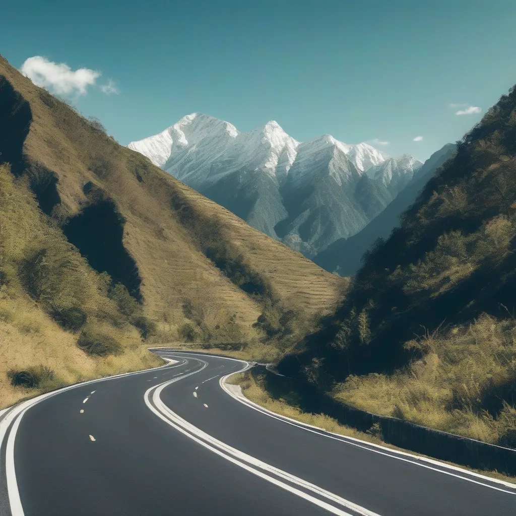 Scenic Mountain Road