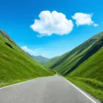 Scenic Travel Route